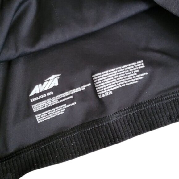 2 Pack Gray Racerback Sports Bra Set Size XXXL 22 Avia Athletic Yoga Gym Workout - Picture 8 of 8